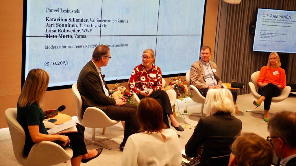 Directors' Institute Finland (@dif_finland) on Twitter photo > Miten kestävyysraportteja voisi käyttää liiketoimintapäätöksissä?
> Kuinka raportointivaatimukset voisi nähdä mahdollisuutena nostaa ja saada hallituksen pöydälle keskeisiä asioita?
Paneelikeskustelu, DIF x <a href="/CastrenS/">Castrén & Snellman</a>.
#vastuullisuus #kestävyys #hallitustyö #DIFtapahtuma > Miten kestävyysraportteja voisi käyttää liiketoimintapäätöksissä?
> Kuinka raportointivaatimukset voisi nähdä mahdollisuutena nostaa ja saada hallituksen pöydälle keskeisiä asioita?
Paneelikeskustelu, DIF x <a href="/CastrenS/">Castrén & Snellman</a>.
#vastuullisuus #kestävyys #hallitustyö #DIFtapahtuma