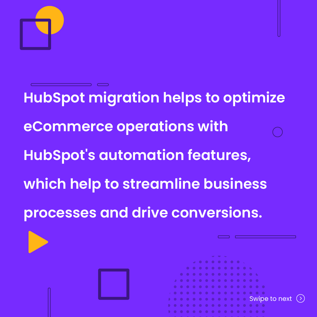 makewebbetter's tweet image. 🚀 Streamline Your Operations with HubSpot's Automation.
📈 Grow Your Business with HubSpot's Marketing, Sales, Service, and Analytics Tools.
Get started today and watch your eCommerce business with MakeWebBetter now! #HubSpotMigration #ECommerceSuccess #BusinessGrowth