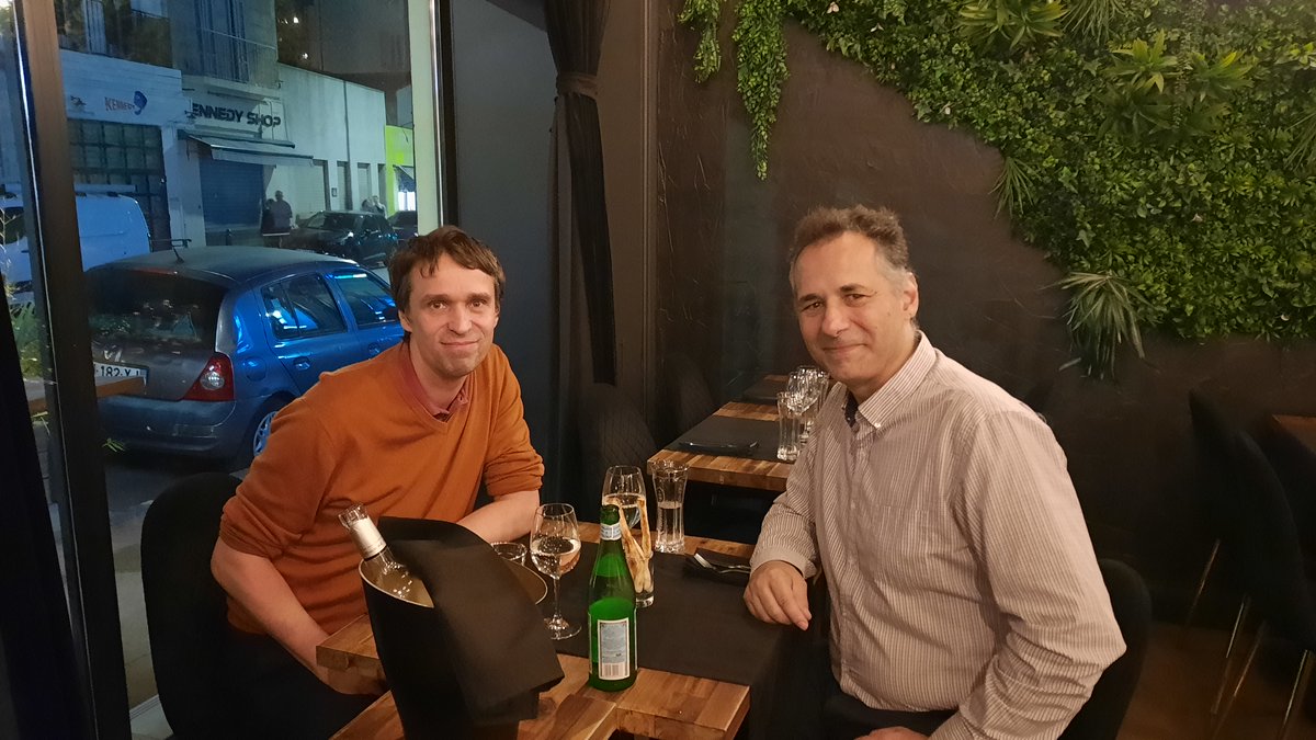 Carsten Rockstuhl (@crockstuhl) on Twitter photo It was super nice to discuss Optics Letters issues, and many other things, with Miguel in Marseille! It was super nice to discuss Optics Letters issues, and many other things, with Miguel in Marseille!