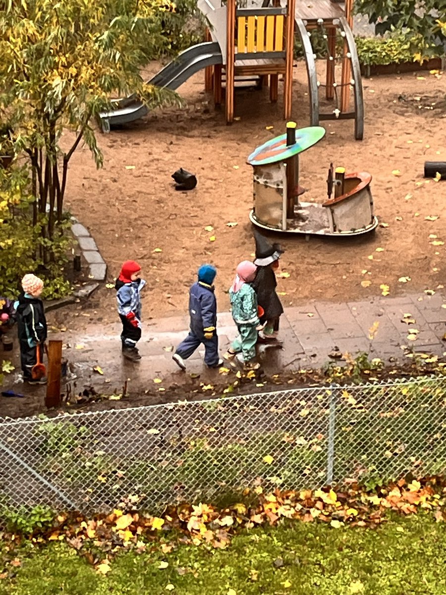 Jag döööör ett av barnen på dagiset utanför mig är en häxa och leder runt dom andra barnen och förhäxar dom på olika sätt. Icon