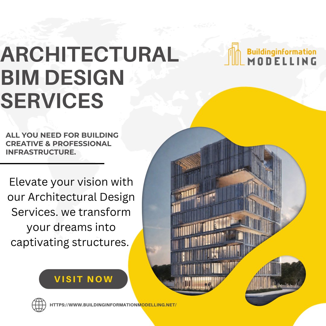 bimdesigner's tweet image. #ArchitecturalBIMModelingServicesis a collection of services that make use of BIM technology to create detailed and data-rich architectural designs and 3D models. Visit Now: tinyurl.com/fsdsr6ds
#architecturalbimservices
#architecturalcaddesignservices