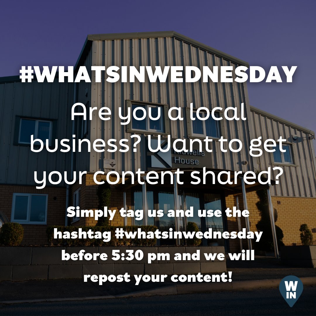 WiGlos's tweet photo. It's time to get your #WhatsInWednesday posts going! 🙌✨

Tag us in your posts and show us what your business has to offer. You have until 5:30 pm to get your posts in, so don't let this opportunity slip away - remember to use the hashtag #WhatInWednesday! 🚀🌟

#WhatsIn https://t.co/QSVfbGv9Bm