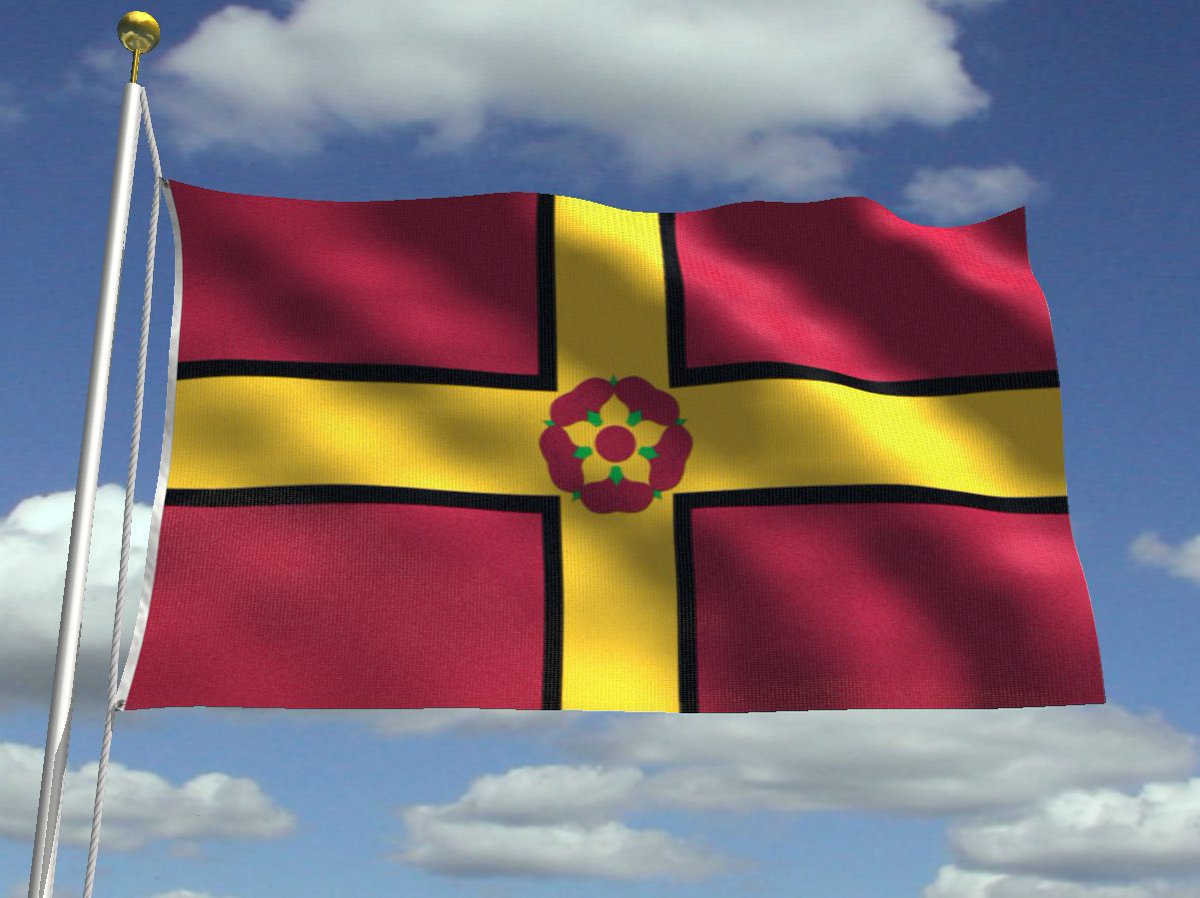 Today is #NorthamptonshireDay.

Celebrated on the feast of St Crispin, patron saint of cobblers, #Northamptonshire is famously a centre of shoe making.

This date was selected in a public vote held alongside the county flag competition.

🇬🇧 #HistoricCounties | #CountyDays 🏴󠁧󠁢󠁥󠁮󠁧󠁿