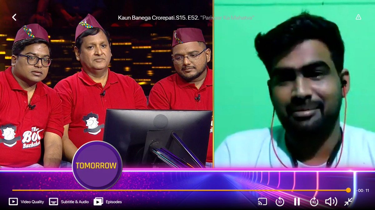 thevikashgaur's tweet photo. आज KBC पर वीडियो फ्रेंड के तौर पर देखना ना भूलिएगा... #KBC #kaunbanegacrorepati @SonyTV https://t.co/Zd1iVMbqZ0