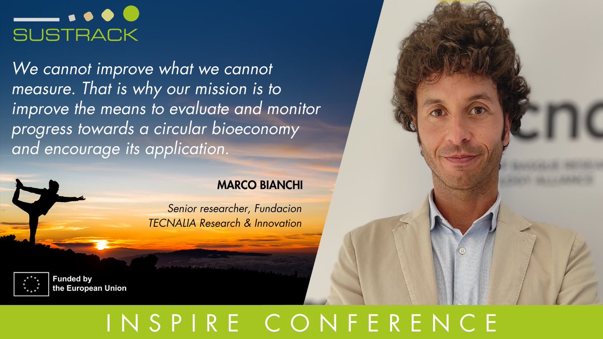 Join the <a href="/SUSTRACK_eu/">SUSTRACK</a> INSPIRE Conference to have your say and shape a more #sustainable future!
📆16 November 2023
⏰09-16 CET
📍Online
❓What’s in for you? Let the voices of SUSTRACK partners tell you a bit more about it!

Info and registration here👉shorturl.at/zBX14