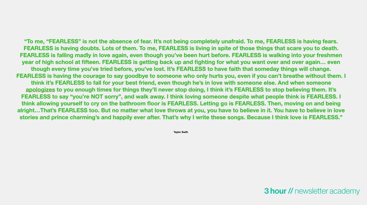 If you learn from your echo chamber, you become the echo chamber.

To think different, input different.

-Learn from songwriters.
-Scriptwriters.
-Comedians.

To stand out in your world, leave it.