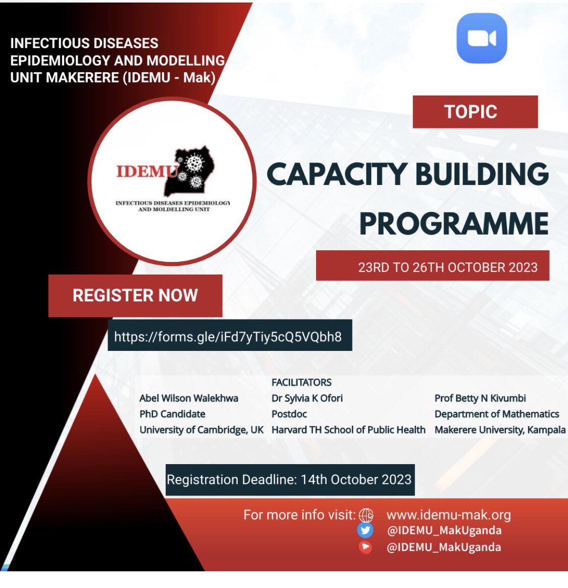 IDEMU_MakUganda's tweet image. #Day3
We are progressing well in refining our models which we developed in the July 2023 training. 
#mathematicalmodeling
@AbelWalekhwa @CEMA_Africa