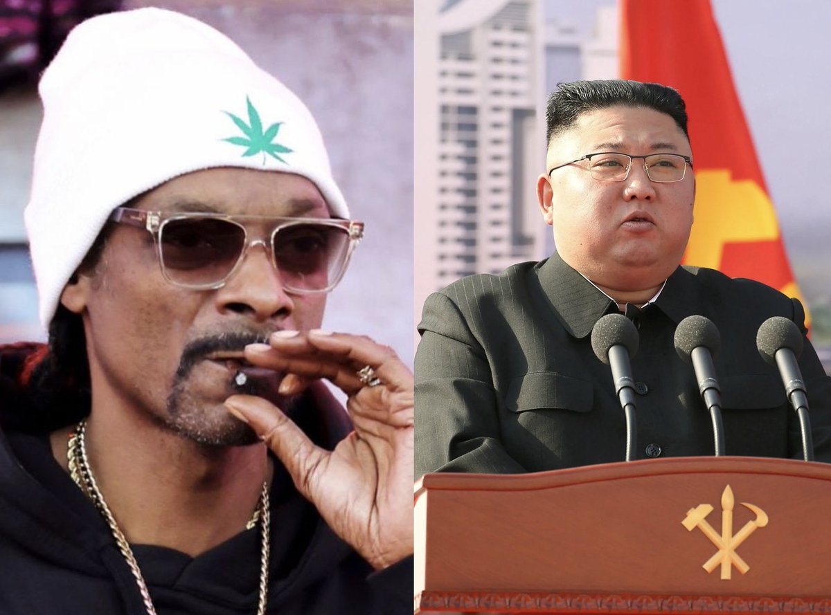Snoop Dogg reveals he has weed connections all over the world, except North Korea.