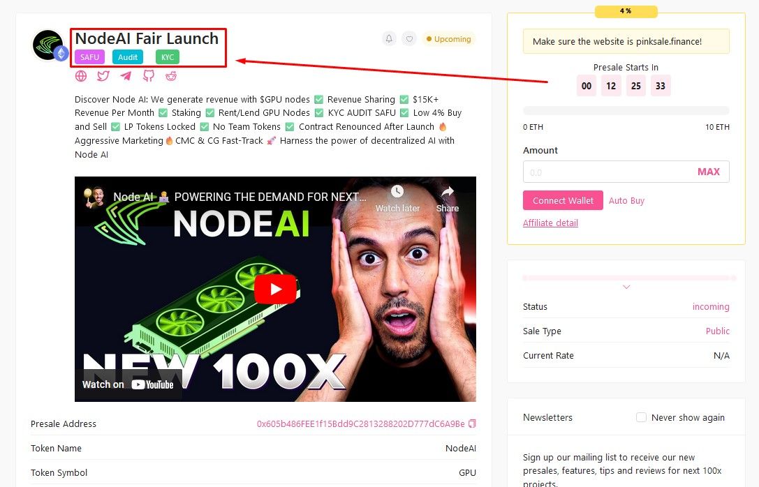 PinkSale (Pink Ecosystem) tweet media