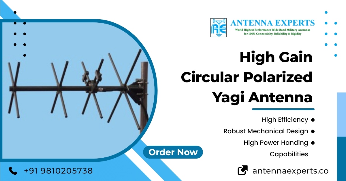 antenna_experts's tweet image. Looking for high gain circular polarized #YagiAntenna? Then your search ends here. At #AntennaExpert, we offer a wide range of UHF and VHF high gain #circularpolarized #YagiAntennas ranging from 75MHz to 2450MHZ frequency band.
🌐: bit.ly/3ObNytz
📞: 09810205738