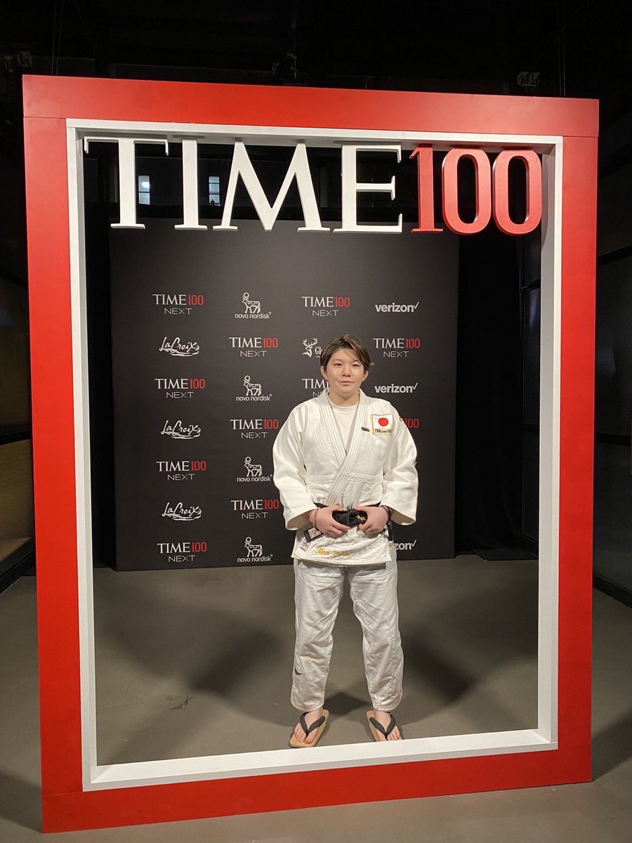 judo_gonoi's tweet image. X  JapanYOSHIKIさんと柔道着。
柔道のお話しできました。
ありがとうございました！
#TIME100next