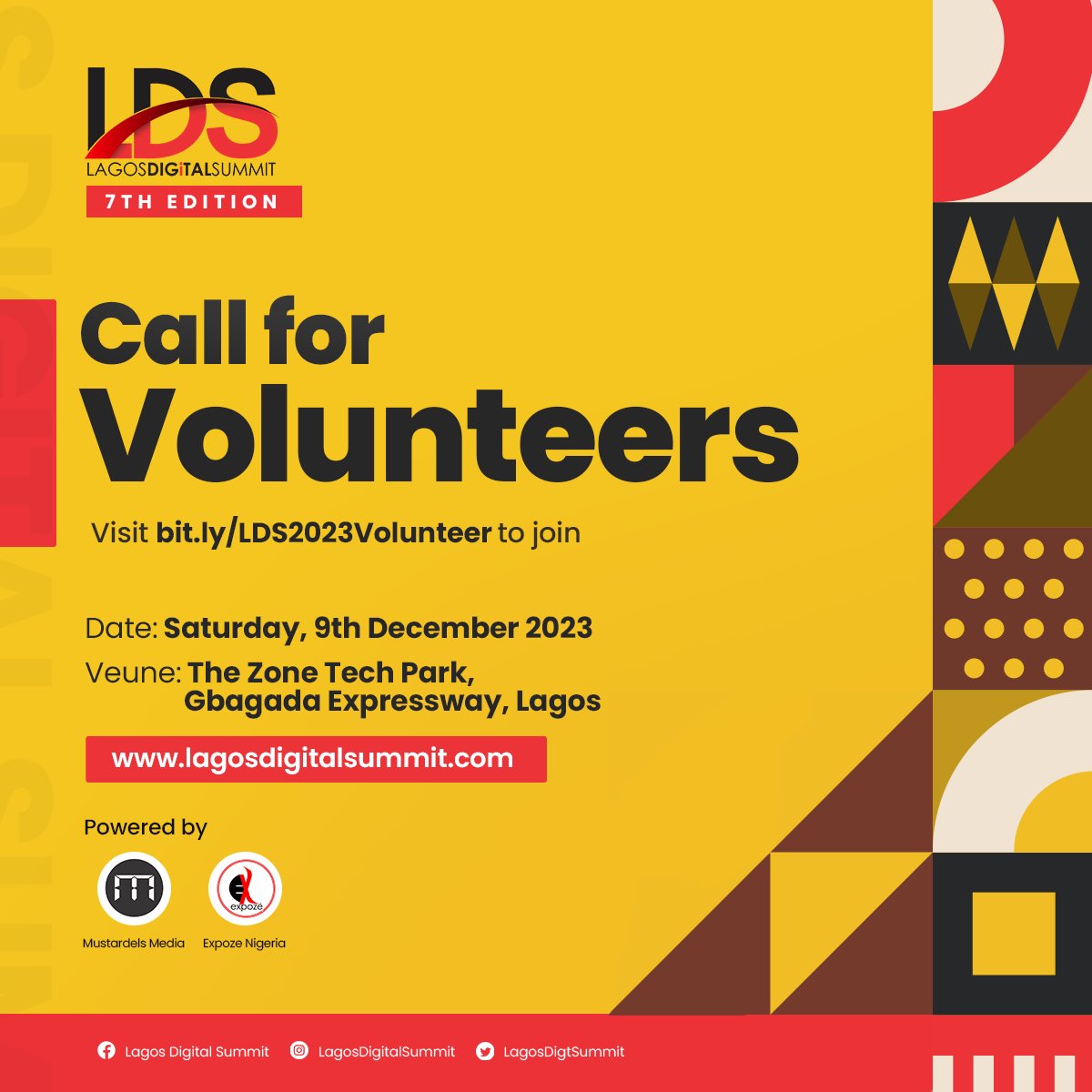 iSlimfit's tweet photo. I’ve received a couple of messages from people willing to volunteer in various capacities for the 7th edition of @LagosDigtSummit 

My team in Lagos already put together a form for this. 

Simply fill, and someone will get back to you https://t.co/kOf53jZ0ZM https://t.co/LAteiRzchI