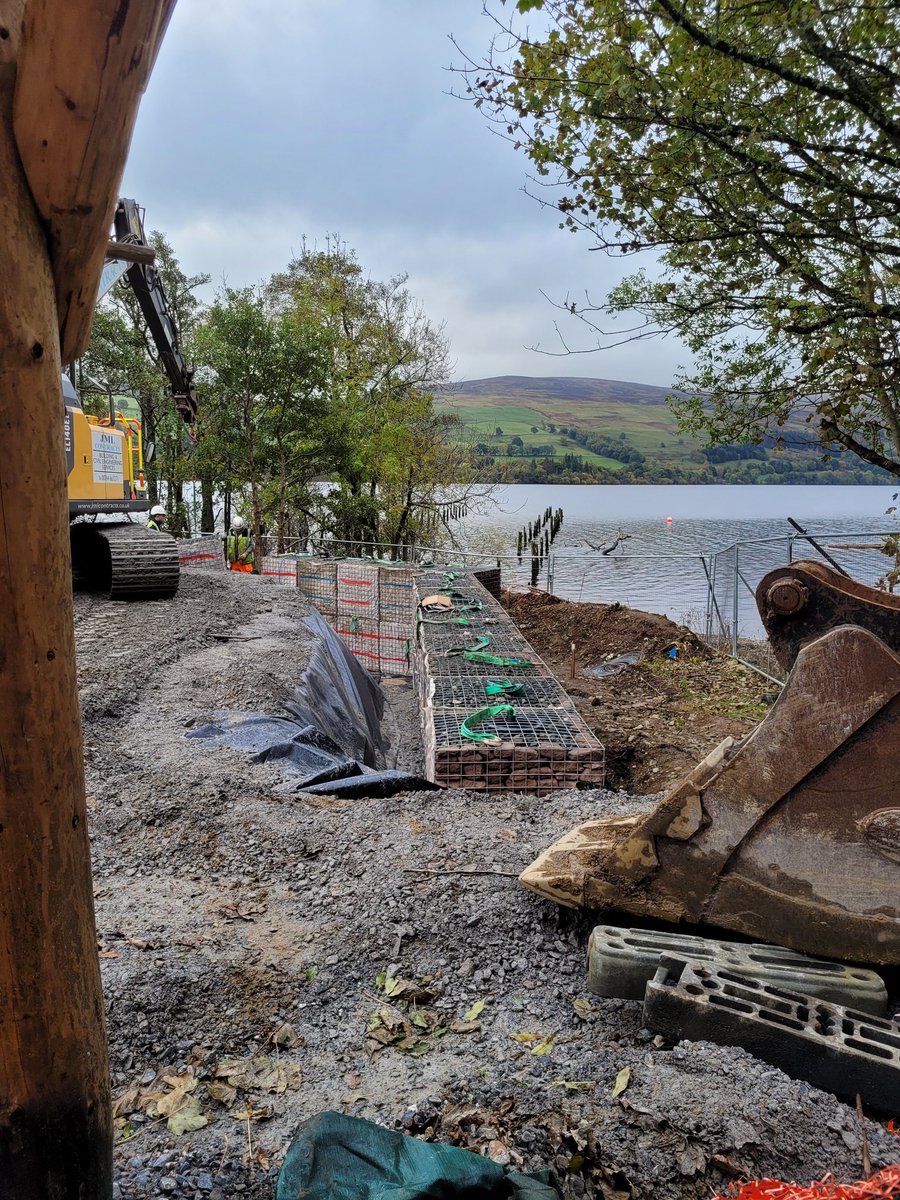 ErinTur45340010's tweet photo. Got to visit our new site build yesterday! It is so much more than I ever could have imagined and I am so honoured to be part of making this place the new home of the @ScottishCrannog. The reality of this move is starting to set in!

#museumbuild #newmuseum #heritage #dalerb https://t.co/e4ilqi8OsM