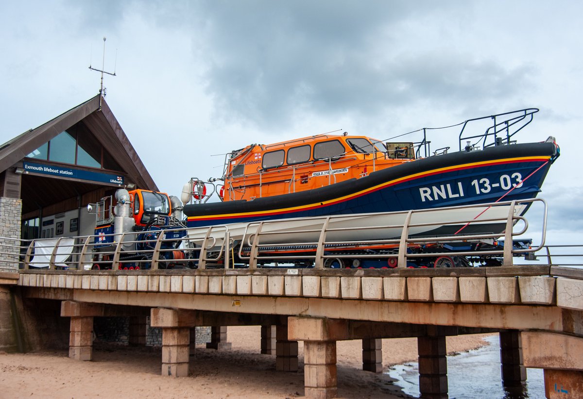 Exmouth RNLI volunteers will be launching their lifeboat(s) on exercise with RNLI around 6pm this evening. All exercises are conducted subject to operational requirements. Image : John Thorogood / RNLI #RNLI #lifeboats #rescue #exmouth #exmouthdevon #lifeboat #savinglives