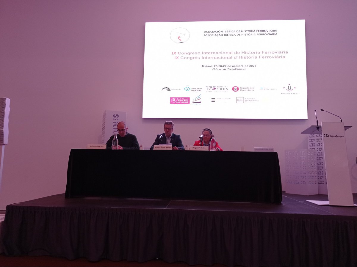 Ja hi som. Inauguració del IX Congrés d'Història Ferroviària
asihf.org/mataro_princip…