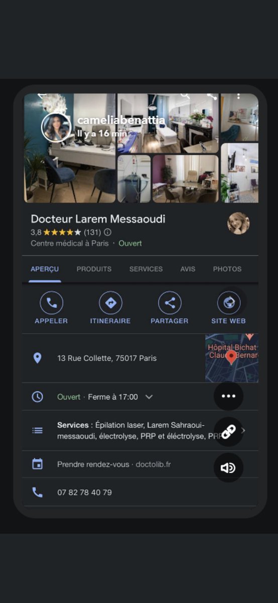 influcorrect's tweet photo. #CameliaBenattia
#TarekBenattia
Société:#docteur #LaremMessaoudi a #paris
Service: #ImplantsCapillaires
Le 24/10/2023 #snapchat
#ICE #PNC
#influvoleurs
.@urssaf.@ImpotsService.@dgccrf.@SignalConso.@justice_gouv.@Travail_Gouv.@Sante_Gouv.@HAS_sante https://t.co/MxbnfDL5dQ