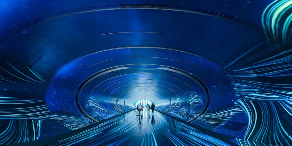 ArchDaily's tweet photo. The Chengdu Science Fiction #Museum, spanning 59,000 sq. m, features versatile event spaces, a sky-lit atrium, and a large window facing #Xiling Mountain for a seamless connection with its surroundings. https://t.co/FgzRo2F1sj #architecture #facade https://t.co/suOuEn5Ci8