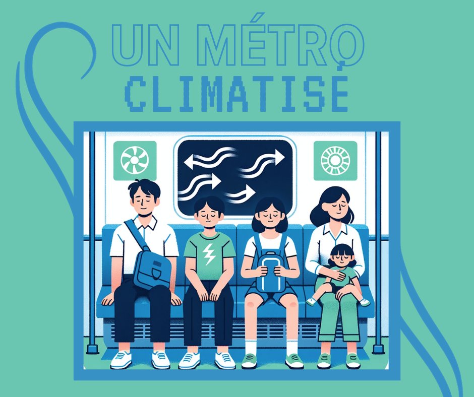 brunobernard_fr's tweet photo. đ” Les usagers de la ligne B ont pu constater cet Ă©tĂ© un systĂšme de refroidissement dans les nouvelles rames.
Ce systĂšme va ĂȘtre progressivement Ă©tendu Ă l'ensemble de nos lignes de mĂ©tros avec le renouvellement de leurs matĂ©riels de conduites pour le confort de nos usagers. â https://t.co/ET3vCOadem