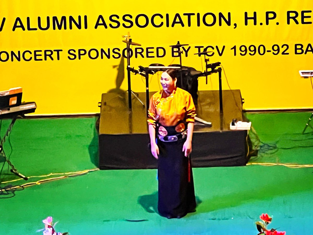 bobbydevito's tweet image. Tenzin Mariko and G Tashi brought the 🔥 last night 

#freetibet
#tcv
#dhasa