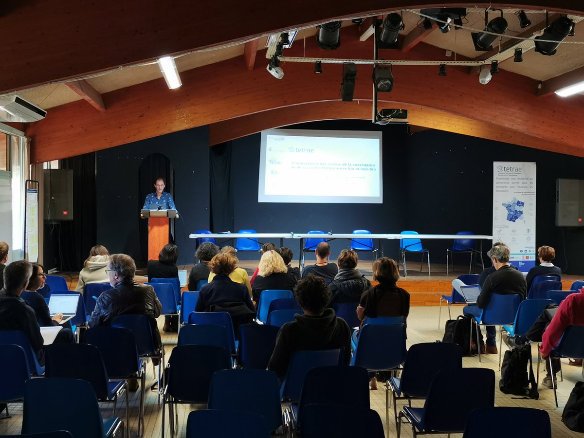 ProgrammeTETRAE's tweet photo. On reprend avec 3 sessions parallèles à l'École Chercheurs-Partenaires TETRAE avec les présentations des projets
#TETRAE #INRAE https://t.co/95BXinqskl