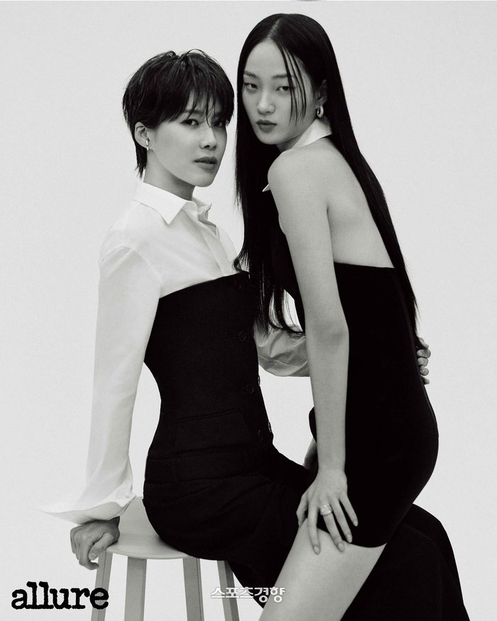 nUKiOz's tweet photo. 1️⃣ #จางโดยอน & #ชินฮยอนจี จากรายการ #NextLabel | allure Korea https://t.co/xvmFHgwFsg