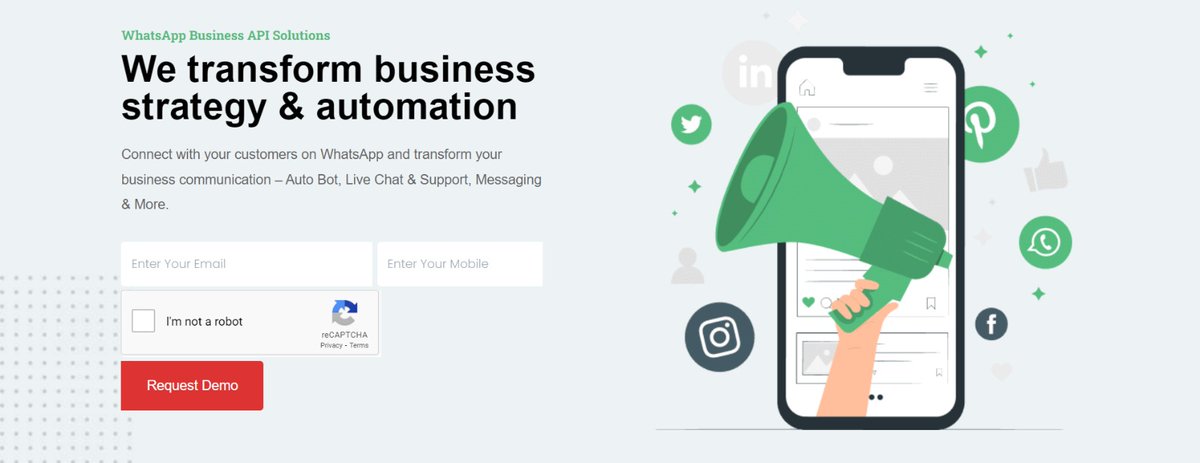 Official WhatsApp Business API Provider.
#WhatsApp #API #businesses