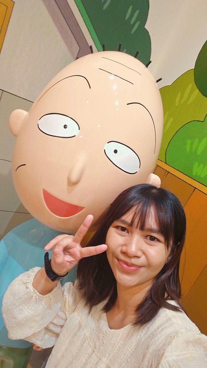 Gizelaaaa's tweet photo. Gaesss hari ini aku ketemu maruko dkk :' https://t.co/JMk3QfxE8f