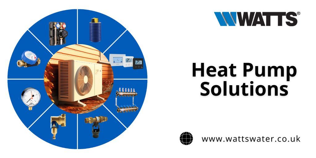 Wattsindustries's tweet photo. Our heat pump solutions include a wide range of components designed to seamlessly integrate air-to-water heat pump systems with heating and hot water networks. Learn more about our products on our website: https://t.co/CuddyJKTZZ or call our team on 01480 407074. https://t.co/fmjKOpjfmS