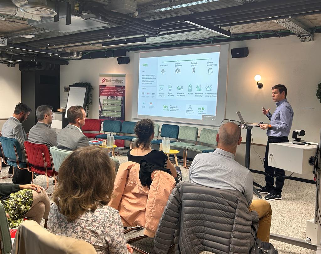 👥 Mircea Blaga from @SILCOTUB <a href="/Tenaris/">Tenaris</a> were able to integrate the  #retrofeed methodology in the industrial process.

On a personal note, Mircel was impressed by the complexity of the activities and the commitment of the partners from different sectors around 1 technology.