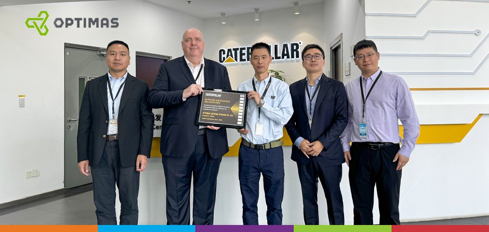We are delighted to announce that Optimas China have been awarded the prestigious @CaterpillarInc Supplier Excellence award from their recent annual event at Grapevine, Texas. hubs.li/Q026x9KJ0 #Optimas #Caterpillar #Fastener #Award #Excellence
