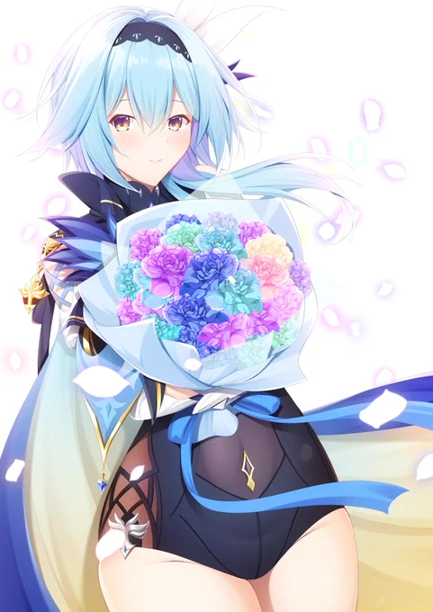 エウルア誕生日おめでとう !#Eula #GenshinImpact 
