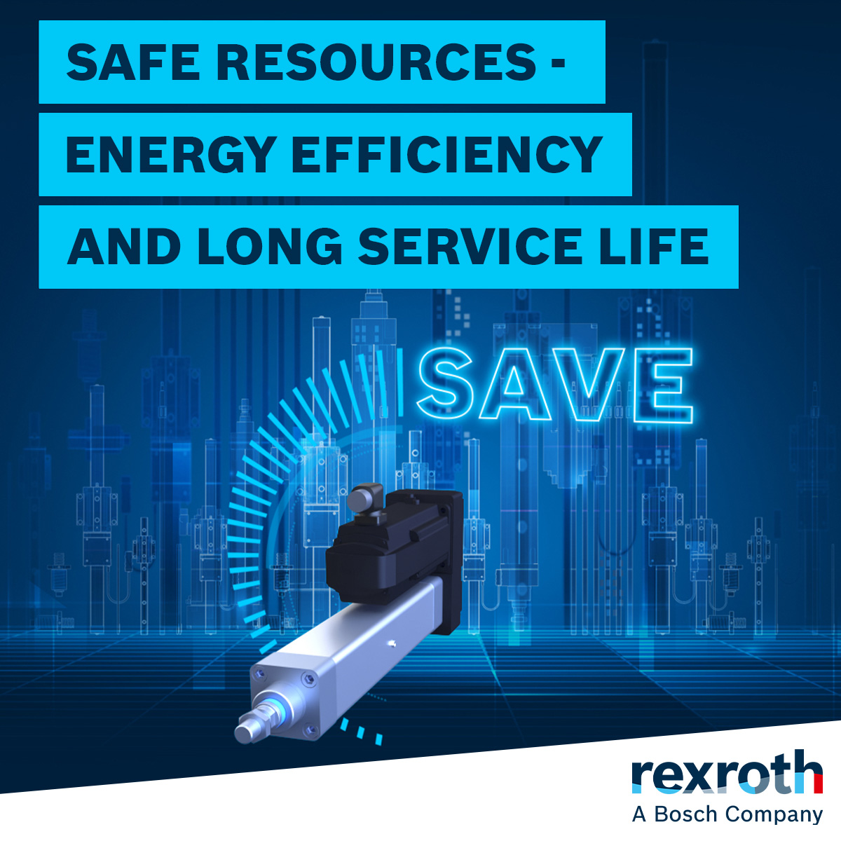 The electromechanical cylinders, screw drives and linear guides of #LinearMotionTechnology from #BoschRexroth are not only long-lasting and energy-efficient, but also have a positive effect on your environmental credentials.
Learn more at: bit.ly/450HoFk