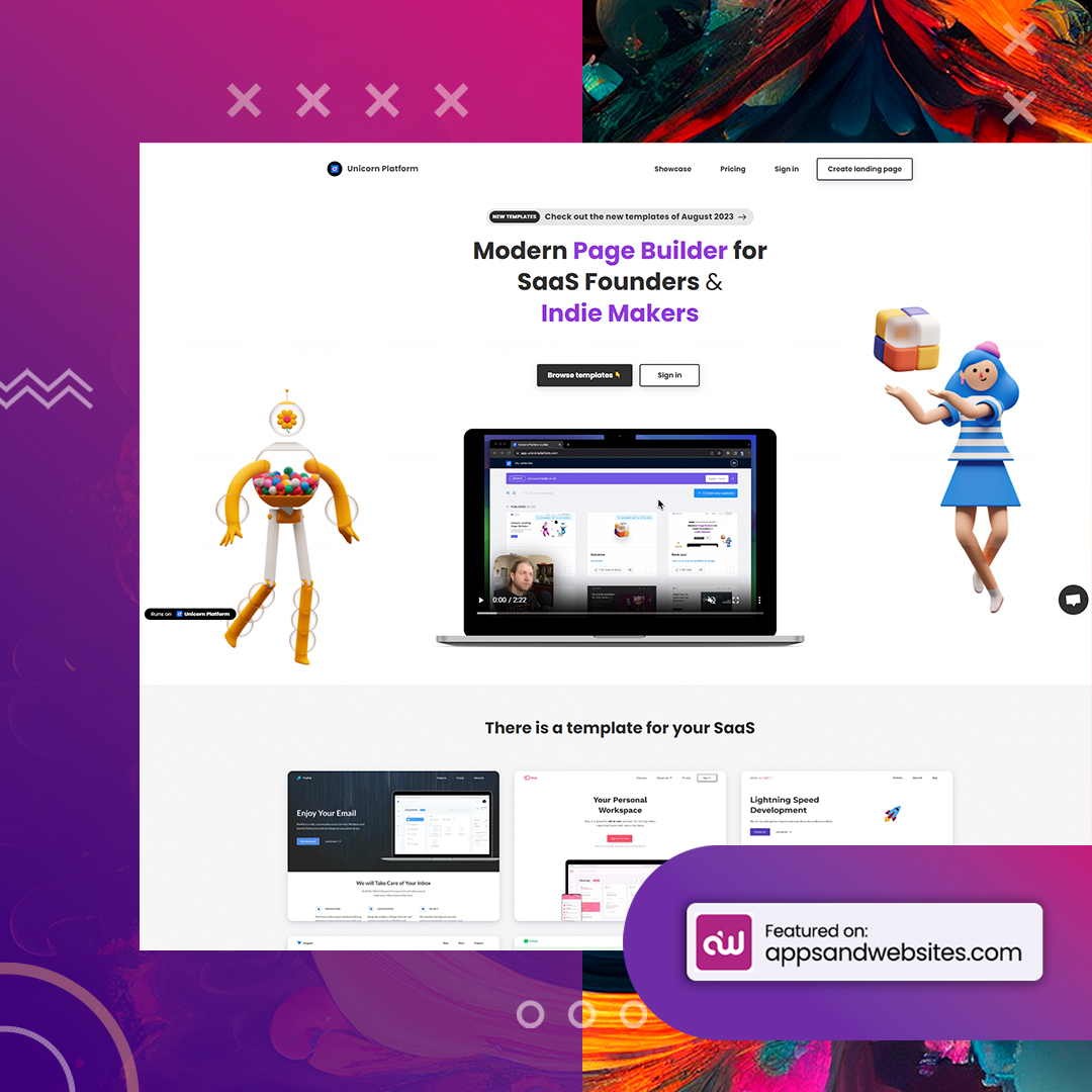 AppsandWebsites's tweet image. 🌐💼 Ever thought about a no-code, drag-and-drop platform to construct websites, blogs, and app pages for startups and SaaS? Can it build without skills? @unicornplatform 🛠️🤖 #NoCodeWebBuilder #EasyStartupSites #EffortlessDesign
More awesome AI  tools at:appsandwebsites.com/directory/ai-t…