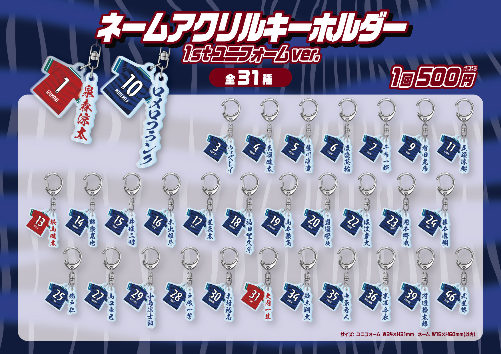 鹿児島ユナイテッド　アクスタorキーホルダー 鹿児島ユナイテッドFC on X: 