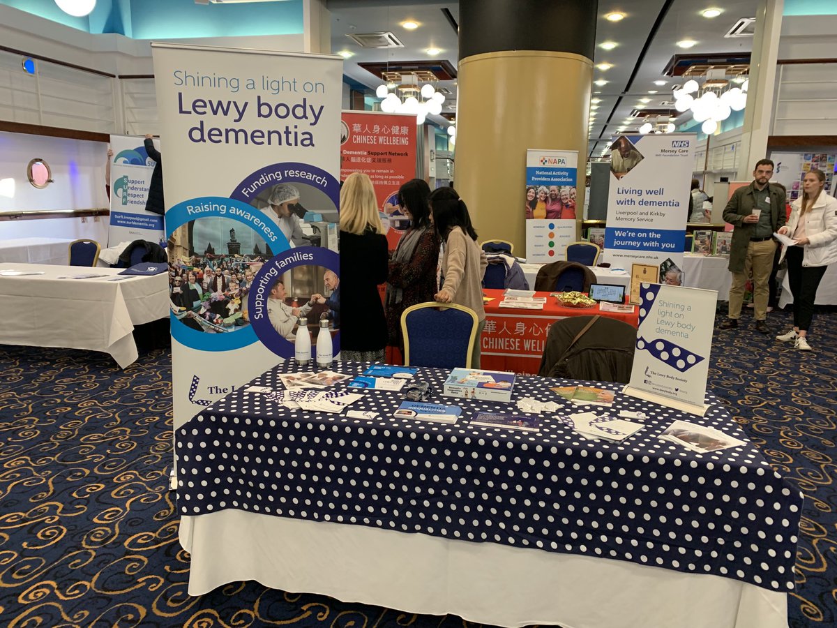 Today we are at The 5th annual #LiverpoolDementia conference. Please come and say hello. #lewybody