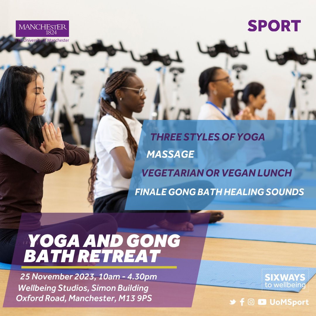 Fancy a Healthy Saturday? Come down to our yoga retreat, where we revolve around the topic of wellbeing and self-care

To sign up:
ow.ly/P2nP50PKana.