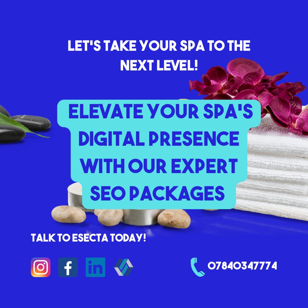 esecta_uk's tweet photo. Unwind and Boost Your Spa's Online Presence with Esecta's Spa-tacular SEO Packages! 🌿💆‍♀️ Spa providers, share your thoughts in the comments below and let's discover the perfect strategy for your spa's digital success! 💬🌺

#Esecta #SEO #DigitalRelaxation#SpaSuccess https://t.co/IPmZj8zDS3