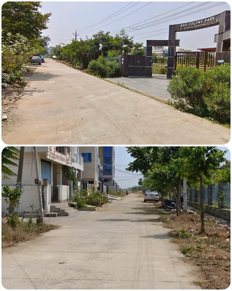 SilpaRaviReddy's tweet photo. Completed the construction of 3 newly laid roads in Nandyal's 18th ward, with an investment of Rs. 73.3 lakhs. These roads are a significant improvement, enhancing public convenience. Our dedication to municipal growth initiatives remains unwavering.
#NandyalDevelopment https://t.co/NxsMxxC7ha
