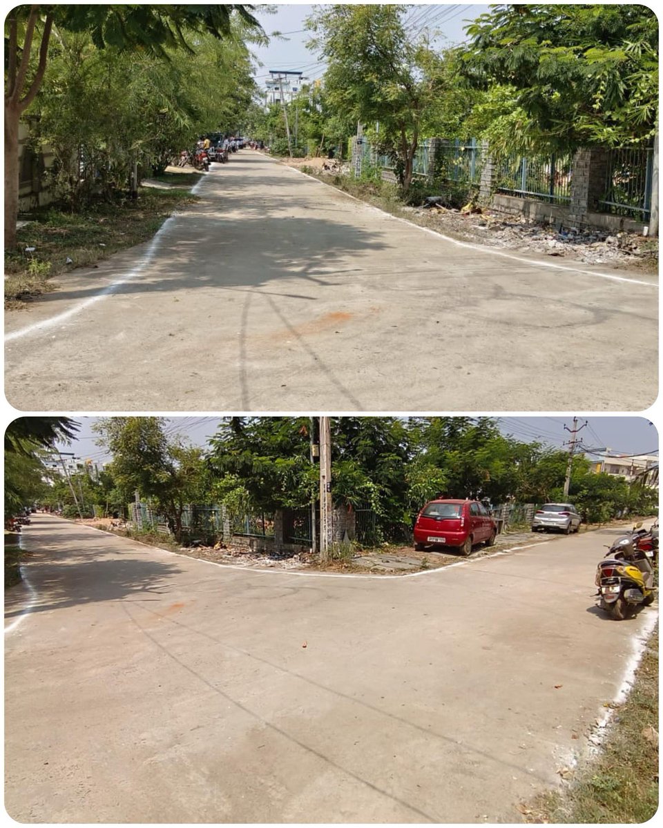SilpaRaviReddy's tweet photo. Completed the construction of 3 newly laid roads in Nandyal's 18th ward, with an investment of Rs. 73.3 lakhs. These roads are a significant improvement, enhancing public convenience. Our dedication to municipal growth initiatives remains unwavering.
#NandyalDevelopment https://t.co/NxsMxxC7ha