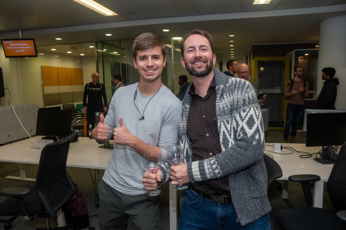 globallogicUK_I's tweet photo. We hosted London DevOps' latest in-person meetup! 🧑‍💻

Wale Salami spoke about making learning accessible and cost-effective with a DevOps mindset. You can catch him, and Patryk Pilecki, at our DevOps Playground tomorrow night. Sign up 👉 https://t.co/XSLfBztNA8

#LondonDevOps https://t.co/AOMDUI4QVG