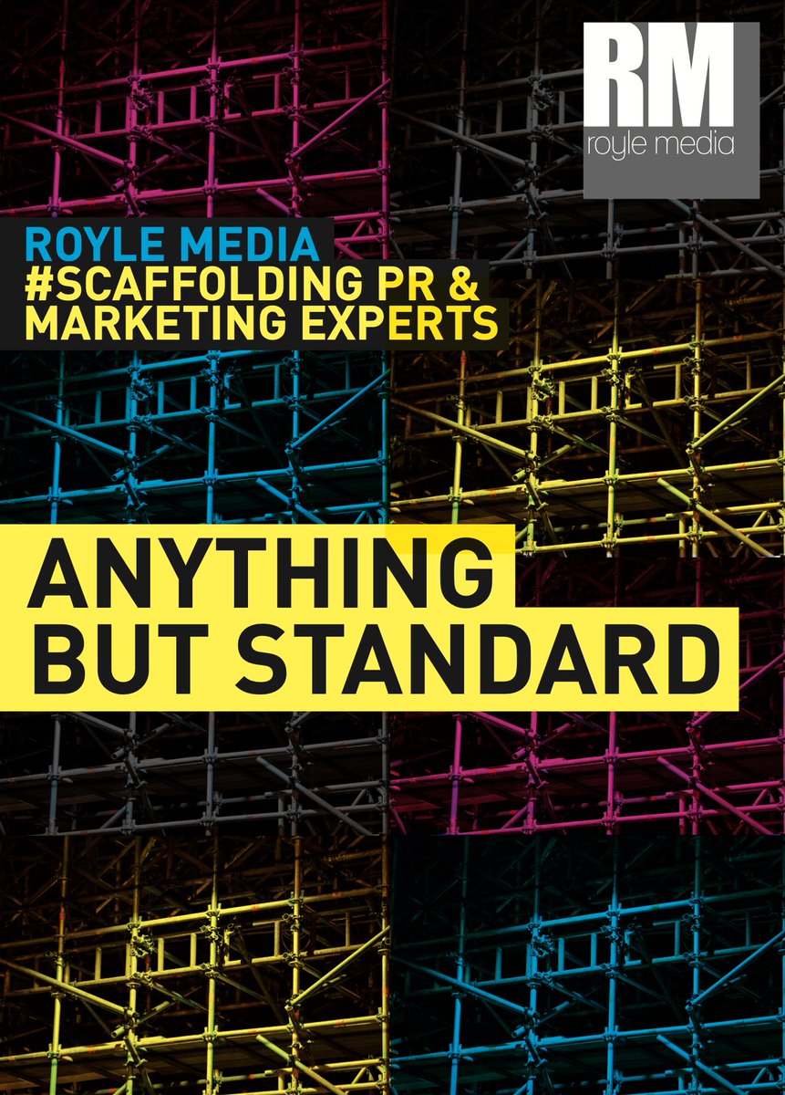 RoyleMedia's tweet photo. Creative #PR & #marketing solutions for the #scaffolding & #access sectors –🇬🇧 & 🌎 – that's #anythingbutstandard 🫦
Get some 💋 https://t.co/IiQ1IgOomb
#RoyleMedia https://t.co/IU3gUC0n0u