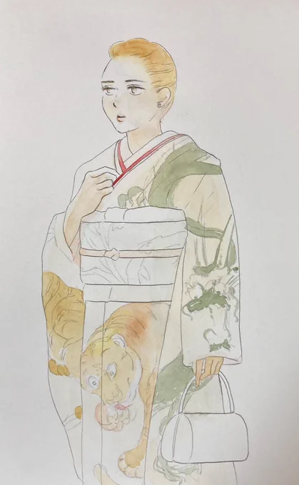 ヒガミサさんリベンジこれぐらいまでの塗りがいちばん楽しい 