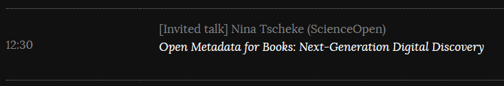 Science_Open's tweet image. Tune in tomorrow for @NTscheke's talk on #OpenMetadata for #Books and explore the full program on the workshop's official website.
workshop-oc.github.io