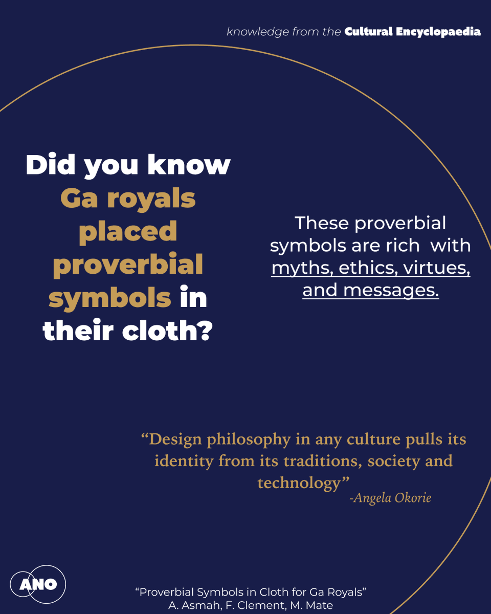 ANOghana's tweet photo. Did you know Ga royals placed proverbial symbols in their cloth? Well, they did. If you want to know why and how they did this, read more about it here: https://t.co/2a92xkjCyD https://t.co/VC3G2kaevn