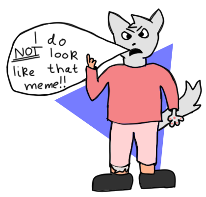 ThatOneTFArtist's tweet photo. I DO NOT LOOK LIKE A BOYKISSER!!!!!!!!

#TF #transfur https://t.co/xo4VHQDXkc