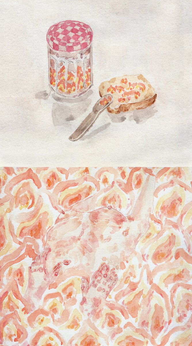 eloychaperon's tweet image. Gm everyone. I hope the fire extinguisher stays away from whatever turns you into flames. 

Lust Jam from @238_wh's collection. As part of @dam_zine Issue #16 #Brushfire, brought to life by @lowbrownative.