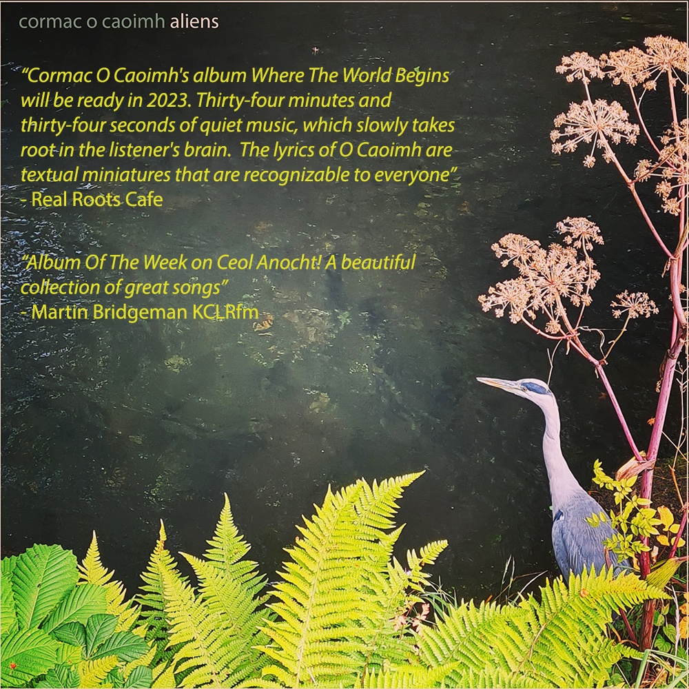 cocaoimh's tweet photo. Big thanks to @odroichid for making the album the album of the week and playing 2 songs (including Aliens, my own personal favourite from the album)
And to Real Roots Cafe for the 4th European review (Cmon Ireland will ya)
https://t.co/9w8I04xO24 https://t.co/JQxBn4s0Z0