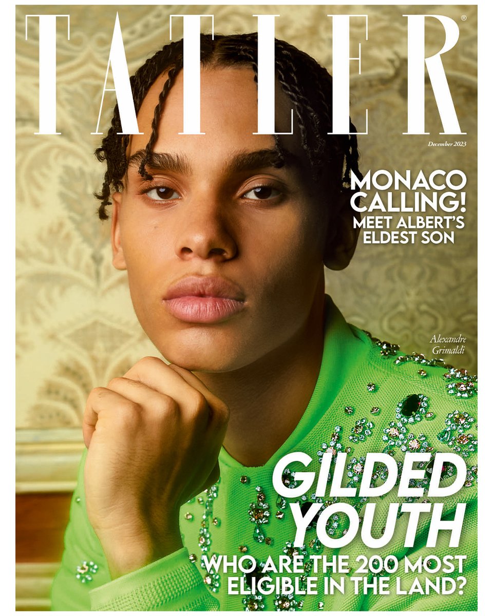 Alexandre Grimaldi is the grandson of Grace Kelly, the eldest son of Prince Albert II of Monaco and, for 20 years, he has kept his life private. Now in his first solo interview, Alexandre, resplendent in <a href="/Dior/">Dior</a> on Tatler’s December cover, is ready to talk trib.al/US4qzx8