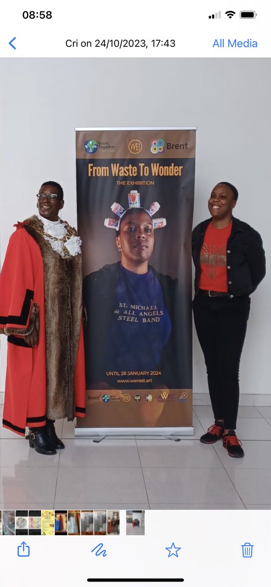 Heartfelt thanks to the <a href="/mayorofbrent/">Mayor of Brent 2025/26</a>  who attended the opening of From Waste to Wonder exhibition yesterday at the Brent Civic Centre. Residents can visit the free exhibition until the end of January