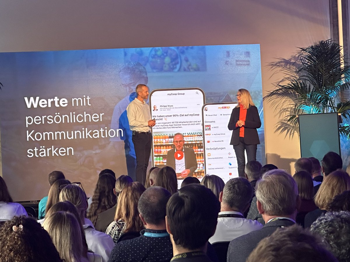 milanussbaumer's tweet photo. wow, #coop erreicht 90% Aktivierung mit @BeekeeperSocial ! Gratulation :-) #frontlinesuccessSummit https://t.co/YC7htUaRxE